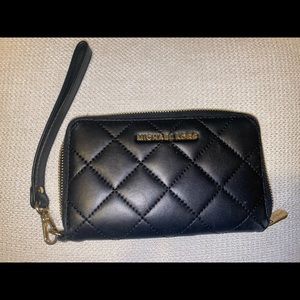Michael Kors Black Wristlet